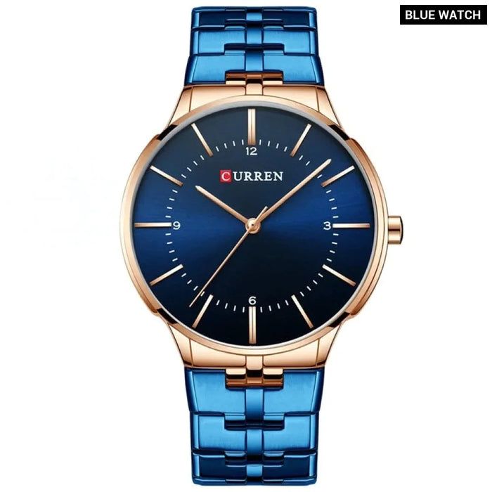 Business Quartz Gold Wristwatch For Men