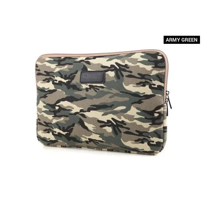 For Macbook Air Pro M1 Ipad 9.7" Unisex 9,10,11,12,13,14,15.6 Inch Sleeve Case Camouflage Laptop Bag