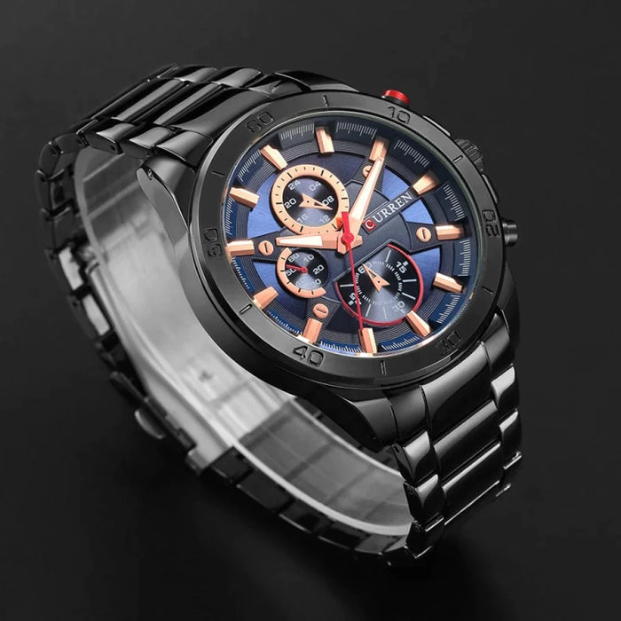 Waterproof Full Steel Men Military Wristwatches