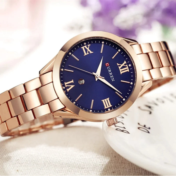 Women Quartz Female Bracelet Watches Stainless Steel Wrist Watch