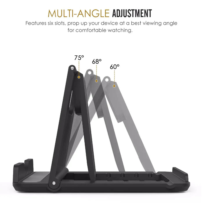 Phone/Tablet Stand Foldable Tablet holder Compatible with iPhone 13 Pro Max/13 Pro/13 iPhone 12/12 pro Max/11/Xs Max  pro