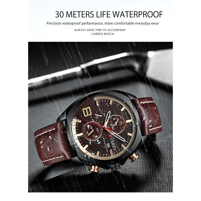 Waterproof Military Quartz Men's Wristwatch