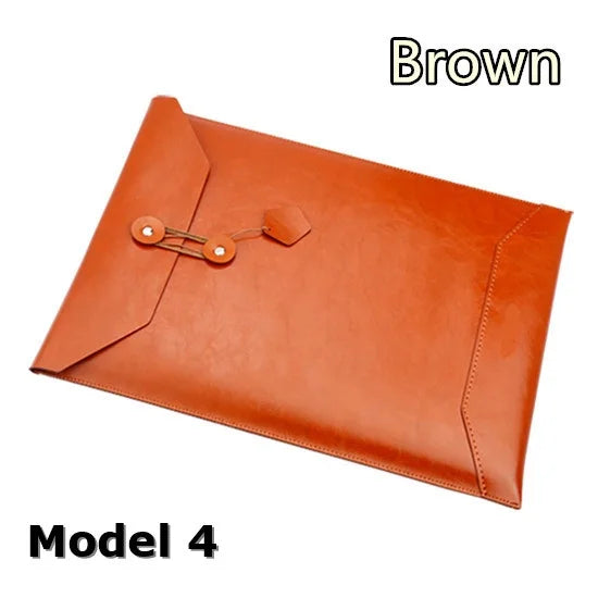 For Macbook Air Pro Retina M1 11,12,13 Inch Pu Leather Sleeve Case Notebook Tablet Laptop Bag