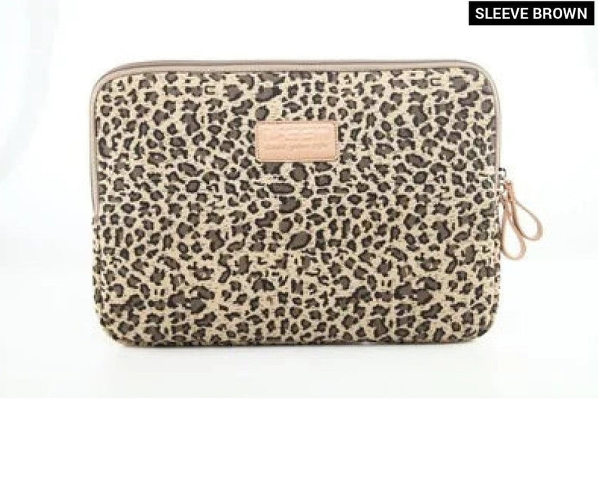 For Macbook Air Pro Womens 12,13.3,14,15.6 Inch Leopard