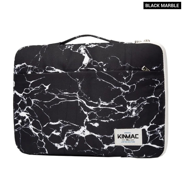 For Macbook Air Pro M1 12,13.3,14,15.4,15.6 Inch Marble Sleeve Case Shockproof Hand & Laptop Bag