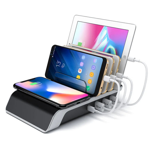 3 In 1 Wireless Fast Multi Usb Charging Stand For Samsung