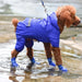 4 Piece Waterproof Non Slip Dog Rain Shoes