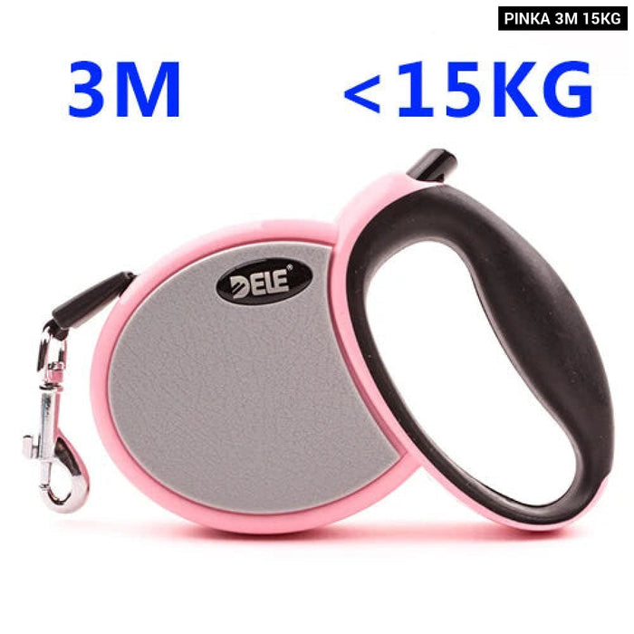 30kg Retractable Dog Leash For Large Pets