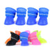 4 Piece Waterproof Non Slip Dog Rain Shoes