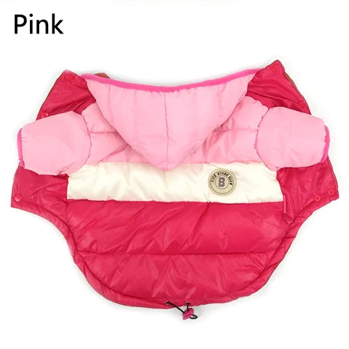 Winter Dog Jacket For Small Breeds