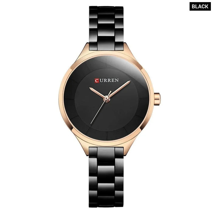 Creative Full Steel Rose Gold Women Dress Watches