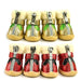 4 Piece Adjustable Waterproof Dog Boots