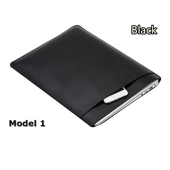 For Macbook Air Pro Retina M1 11,12,13 Inch Pu Leather Sleeve Case Notebook Tablet Laptop Bag