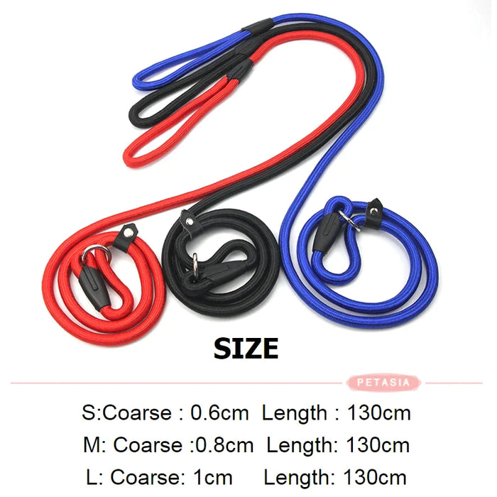 1.3m Nylon Pet Leash For Small To Large Dogs