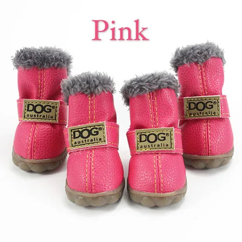 4 Piece Anit Slip Winter Dog Boots