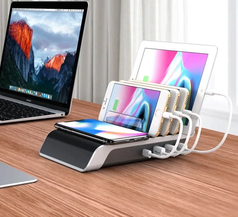 3 In 1 Wireless Fast Multi Usb Charging Stand For Samsung