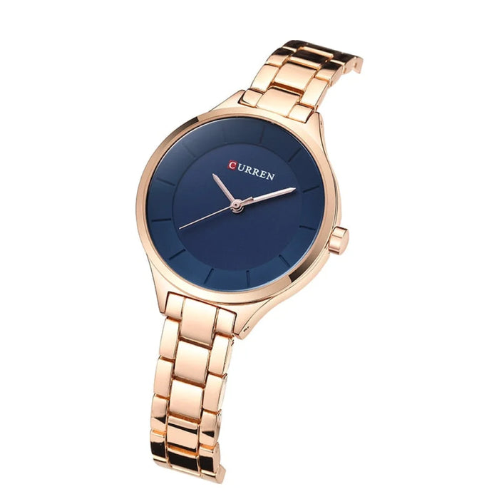 Creative Full Steel Rose Gold Women Dress Watches