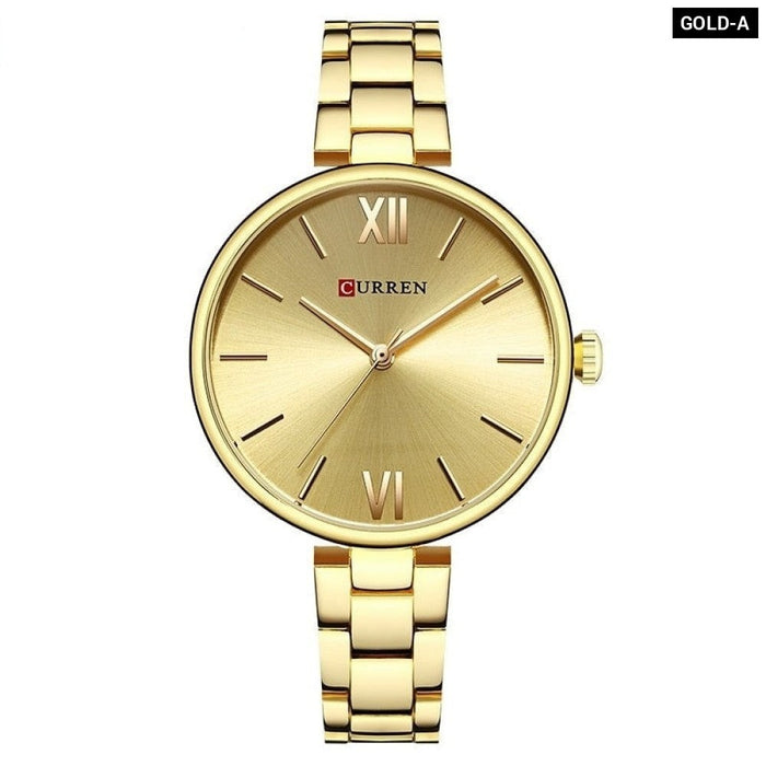 Women Watch Fashion Luxury Watch Reloj Mujer Stainless Steel  Female Clock Quartz Bracelet Wrist Watch