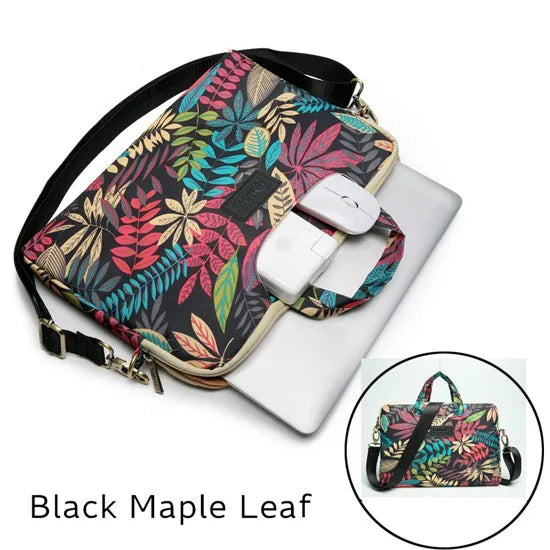 For Macbook Air Pro Notebook Unisex 13,14,15.6 Inch Waterproof Case Messenger Hand & Laptop Bag