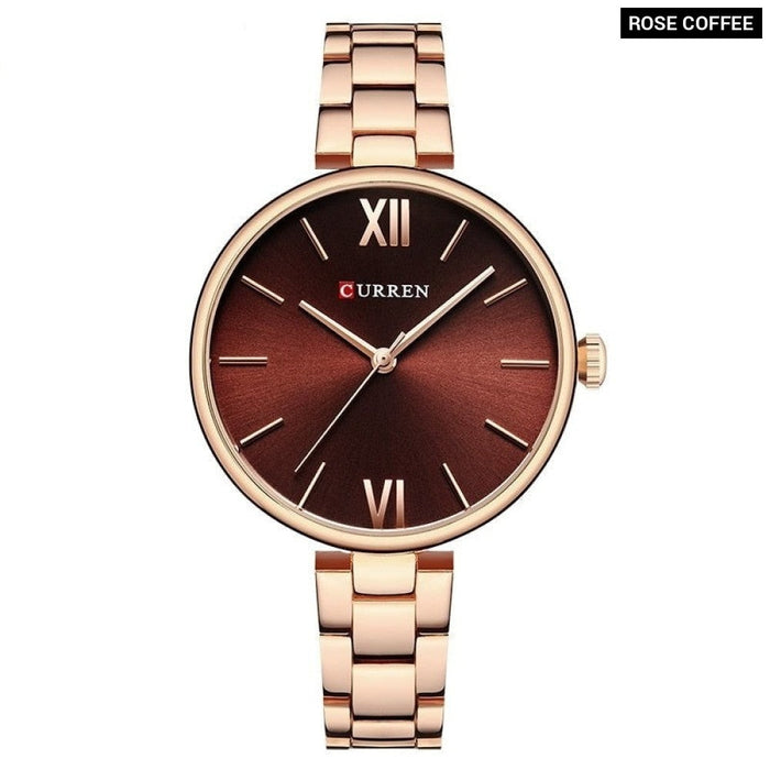 Women Watch Fashion Luxury Watch Reloj Mujer Stainless Steel  Female Clock Quartz Bracelet Wrist Watch