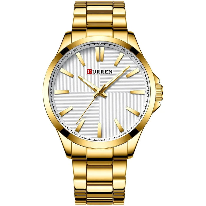 Waterproof Stainless Steel Business Quartz Watch For Men