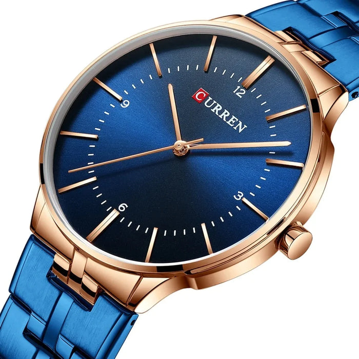 Fashion Waterproof Quartz Analog Wrist Watch For Men