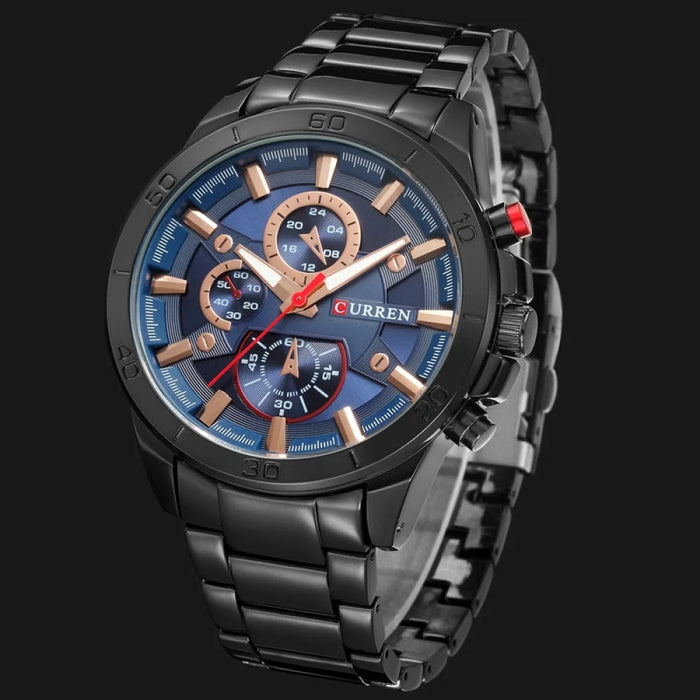 Waterproof Full Steel Men Military Wristwatches