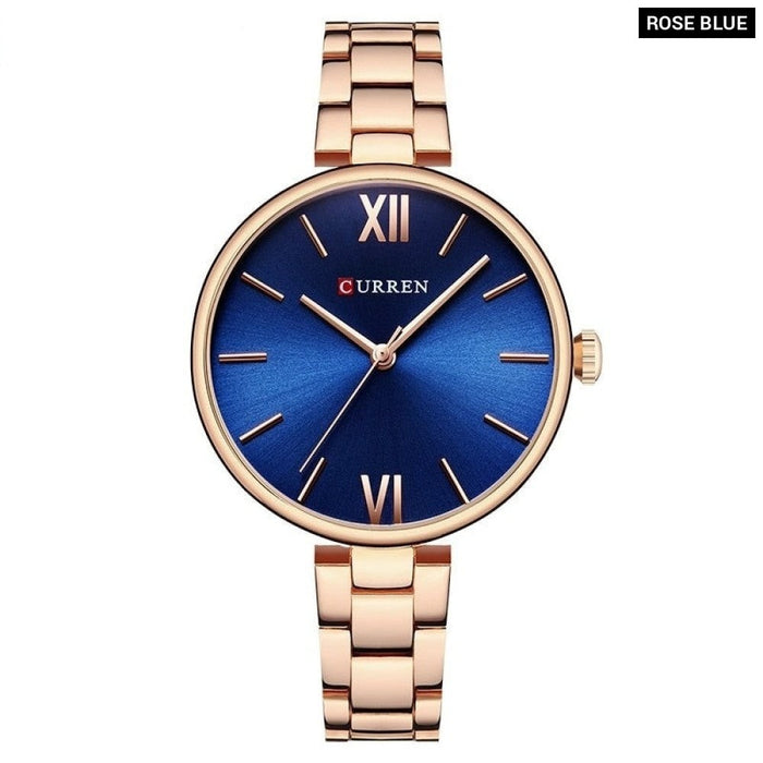 Women Watch Fashion Luxury Watch Reloj Mujer Stainless Steel  Female Clock Quartz Bracelet Wrist Watch