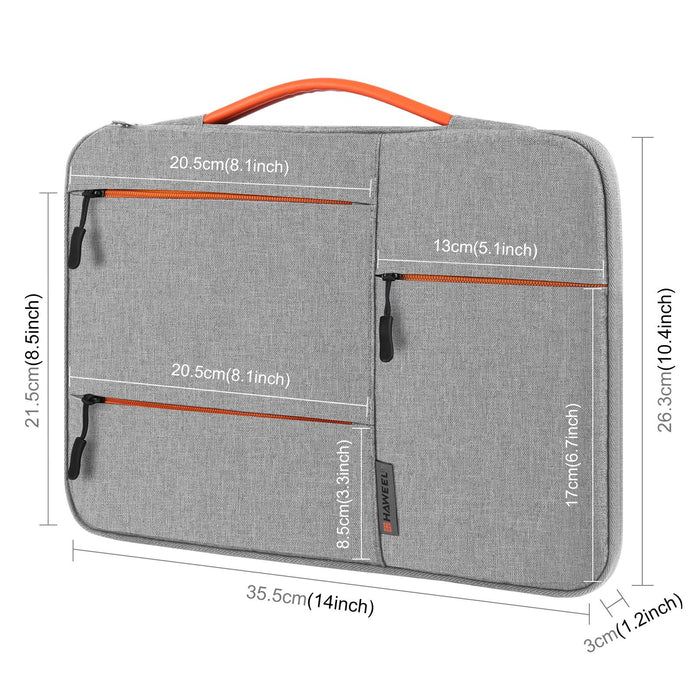 14-15 Inch Laptop Sleeve Briefcase for Macbook Samsung