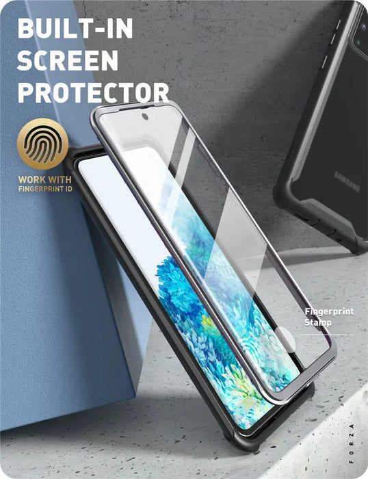 Full-Body Rugged Cover, Built-in Screen Protector For Samsung Galaxy S20 Plus