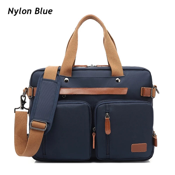 Mens 15.6,17.3 Inch Notebook Waterproof Shoulder Case Messenger Laptop Bag