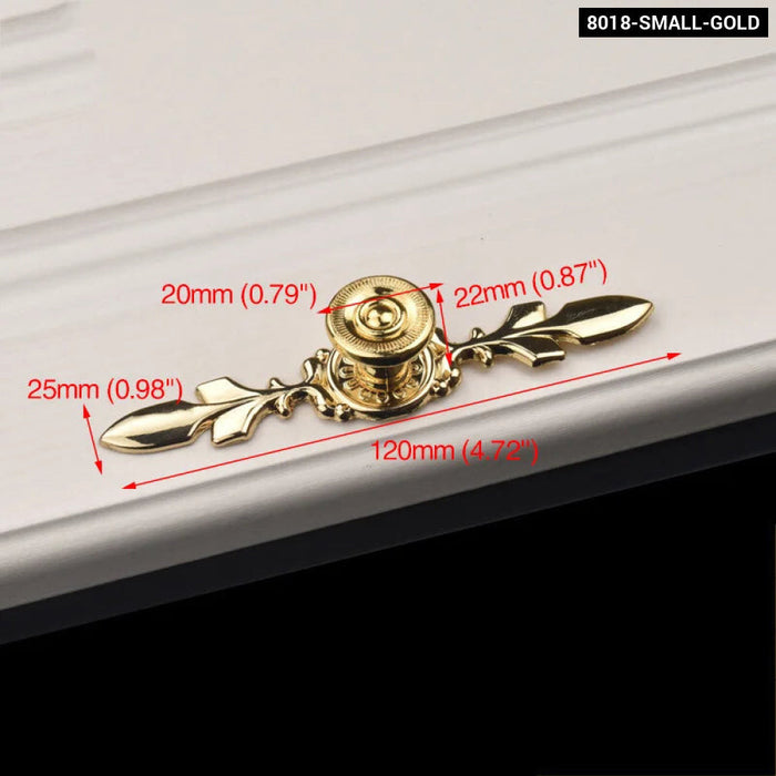 Zinc Alloy Bronze Cabinet Wardrobe Drawer Door Handles/knobs