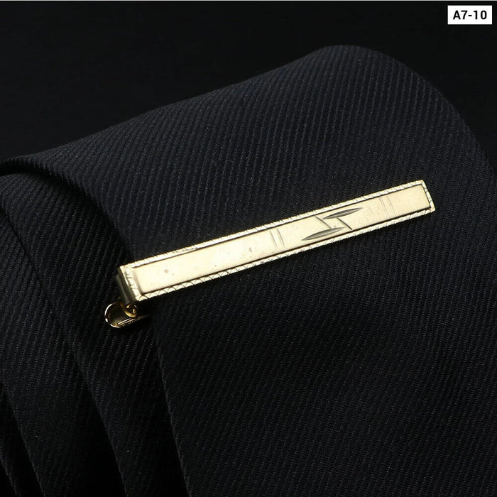 Stainless Steel Tie Clip Sleek And Accessory For Mens Dress Shirts