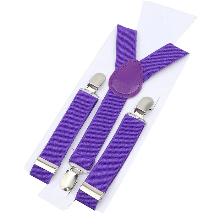 Adjustable Kids Suspenders For Weddings