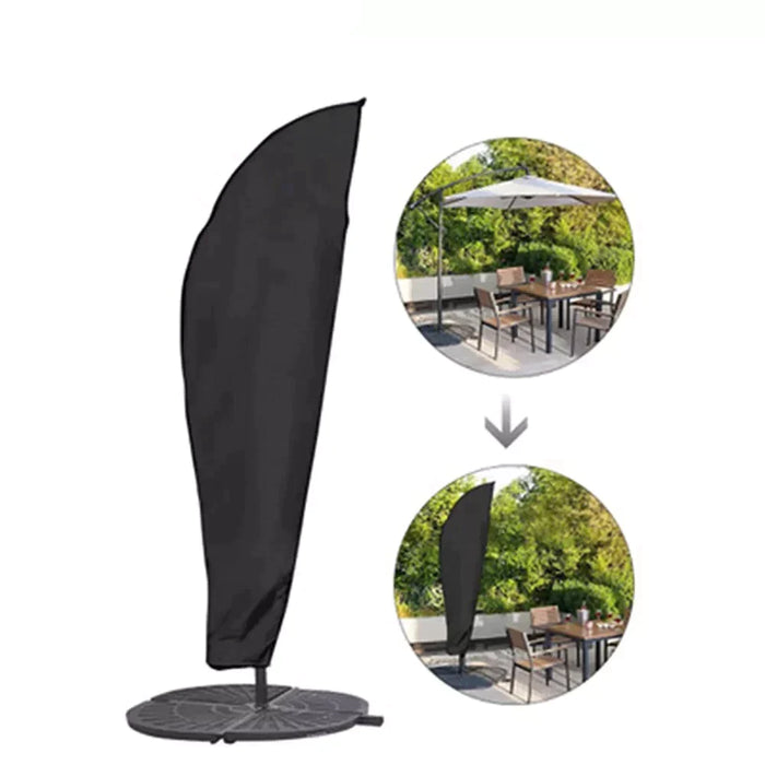 Patio Umbrella Cover, Waterproof Outdoor Umbrella Cover with Zipper for 6 sizes Cantilever Umbrella Covers
