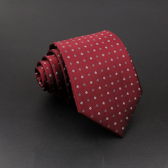 Classic Stripe Necktie Mens Wedding Tie