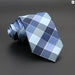 Classic Plaid Neck Tie Jacquard Woven Polyester Wedding