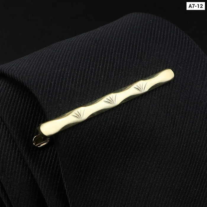 Stainless Steel Tie Clip Sleek And Accessory For Mens Dress Shirts