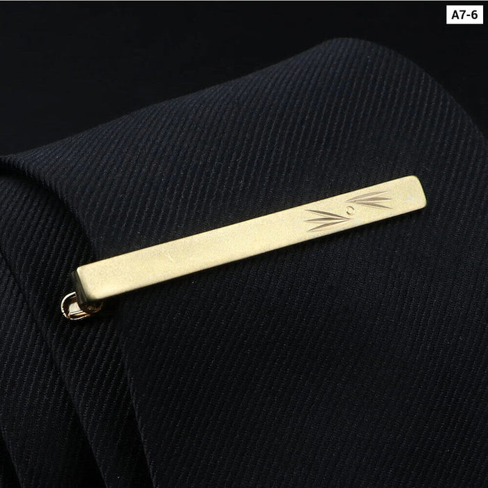 Stainless Steel Tie Clip Sleek And Accessory For Mens Dress Shirts