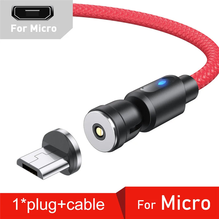 Fast Charge Magnetic Usb Type C Cable