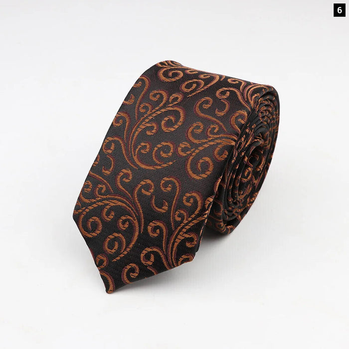 Paisley Floral Tie For Men For Daily Wear And Weddings