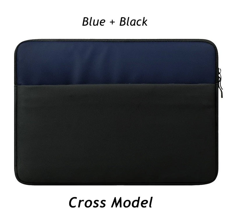 For Macbook Air Pro 11,12,13,14,15.6 Inch Patchwork Waterproof Sleeve Case Laptop Bag