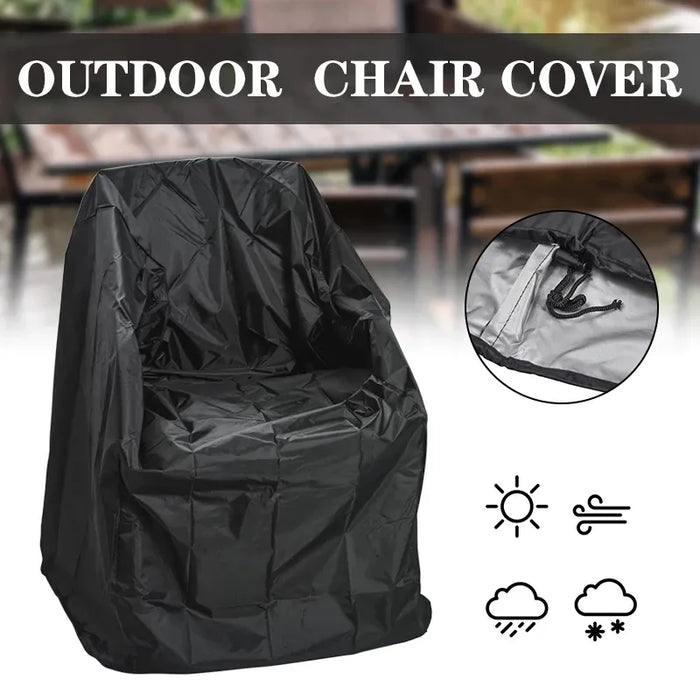 6 Size Black Outdoor Waterproof Cover Garden Furniture Rain