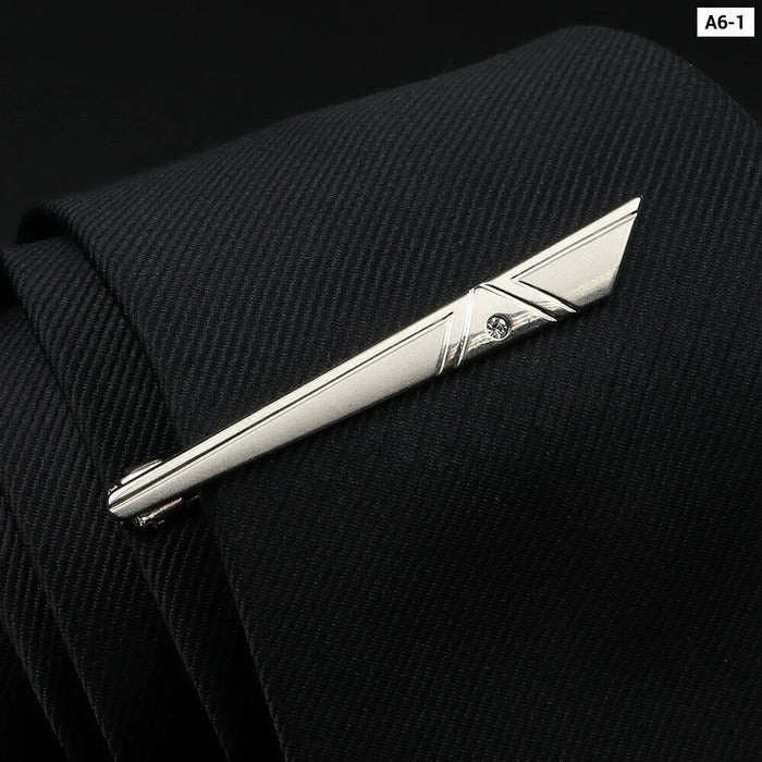 Stainless Steel Tie Clip Sleek And Accessory For Mens Dress Shirts