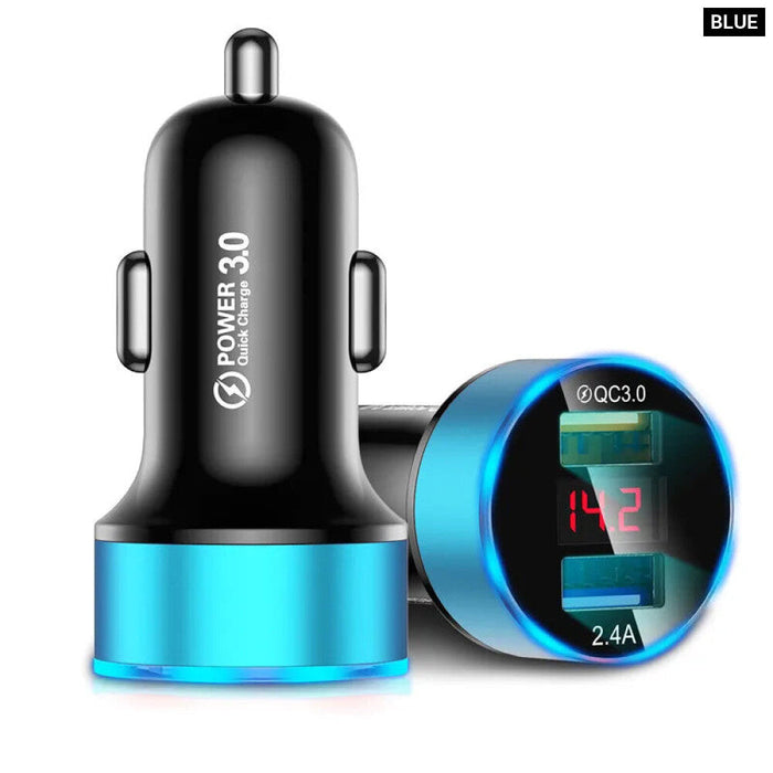 Universal Dual Usb Car Charger For Iphone Samsung