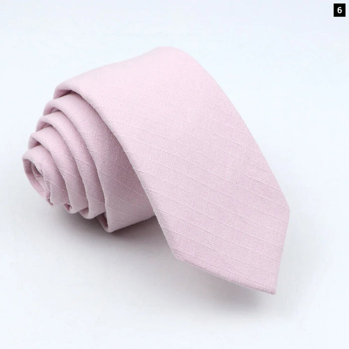 Cotton Linen Tie For Weddings