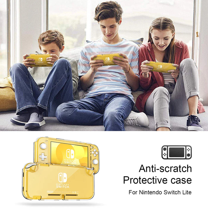 Clear Shockproof Case For Nintendo Switch Lite Slim Protective