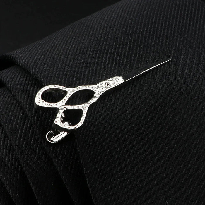 Mens Alloy Tie Clips 27 Designs Scissors Fish Bone Beard Wing Animal Wedding Party Jewelry Pin