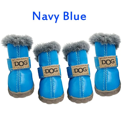 4 Piece Anit Slip Winter Dog Boots