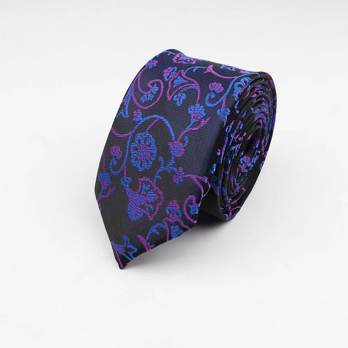 Paisley Floral Tie For Men For Daily Wear And Weddings